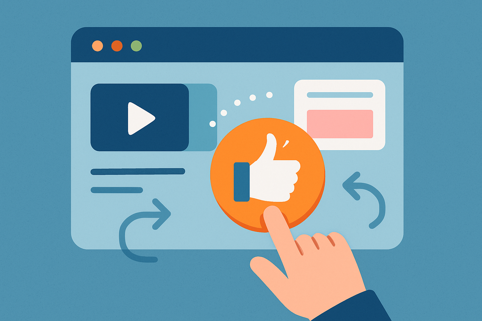 mikroanimacje i motion design w interfejsie strony internetowej – ilustracja artykułu