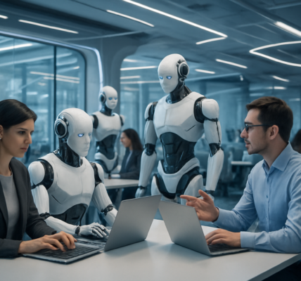 Przyszłość pracy w erze sztucznej inteligencji – innowacyjne technologie i ludzie