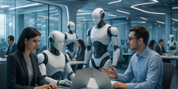 Przyszłość pracy w erze sztucznej inteligencji – innowacyjne technologie i ludzie