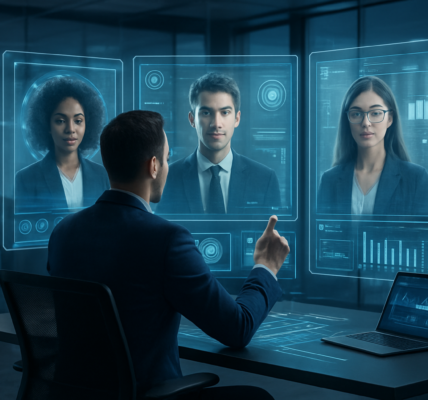 Przyszłość rekrutacji z wykorzystaniem AI w nowoczesnym biurze