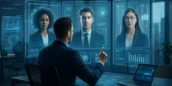 Przyszłość rekrutacji z wykorzystaniem AI w nowoczesnym biurze