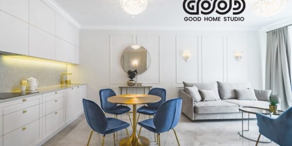 wnętrze przygotowane przez architekta wnętrz