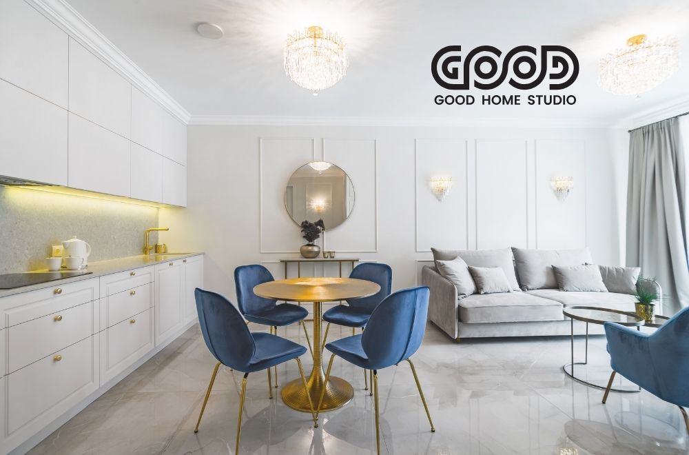 wnętrze przygotowane przez architekta wnętrz