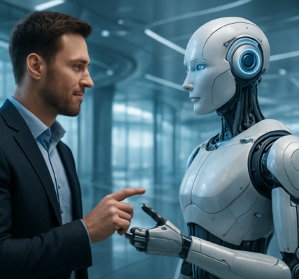 Interakcja człowieka z sztuczną inteligencją w nowoczesnym otoczeniu technologii przyszłości