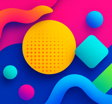 Przykład atrakcyjnej grafiki na social media z intensywnymi kolorami i wyraźnym tekstem, ilustracja skutecznego designu marketingowego