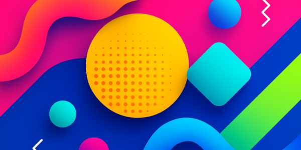 Przykład atrakcyjnej grafiki na social media z intensywnymi kolorami i wyraźnym tekstem, ilustracja skutecznego designu marketingowego