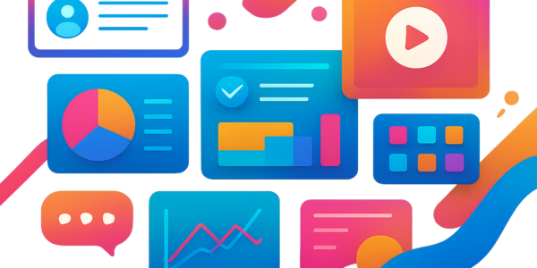 Nowoczesne techniki kompozycji wizualnej 2025, ilustracja