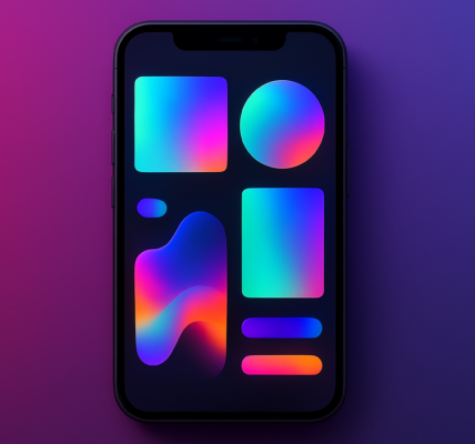 Nowoczesne portfolio projektanta w 2025 roku z holograficznymi elementami i innowacjami technologicznymi