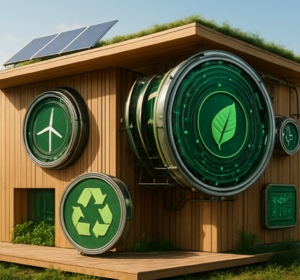 Nowoczesny eko-projekt z drewna i technologii